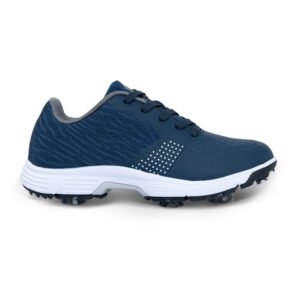 Ask Echo G615 Men's Professional Spikes Golf Shoes / Blue