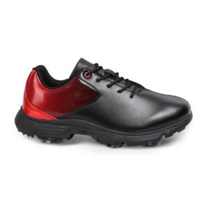 Ask Echo G616 Men's Professional Spikes Golf Shoes / Black