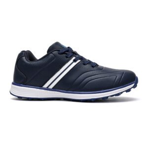 Ask Echo MK5166 Men's Professional Spikeless Golf Shoes / Blue