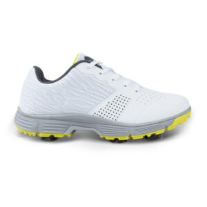 Ask Echo G615 Men's Professional Spikes Golf Shoes / White