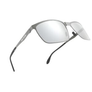 Ask Echo Golf Gunmetal Frame Sunglasses / Silver