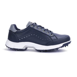 Ask Echo G716 Men's Professional Spikes Golf Shoes / Blue