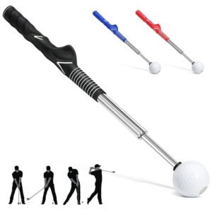 Golf Swing Correcting Gesturer Training Aid for Tempo Grip Strength Practice Stick