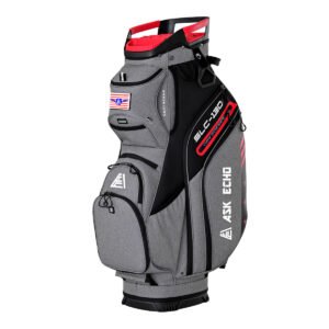Ask Echo 2024 SLC-130 15 Way Full Length Dividers Golf Soundless Cart Bag / Grey